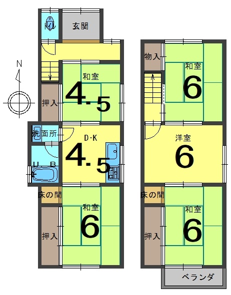 宇治市槇島町薗場　≪中古戸建≫【5012104】