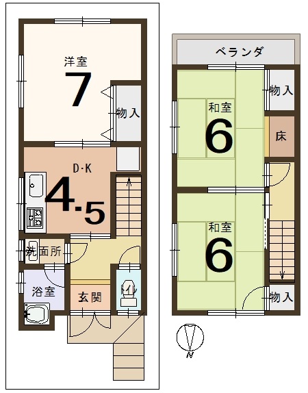 城陽市寺田宮ノ谷　≪中古戸建≫【5121203】