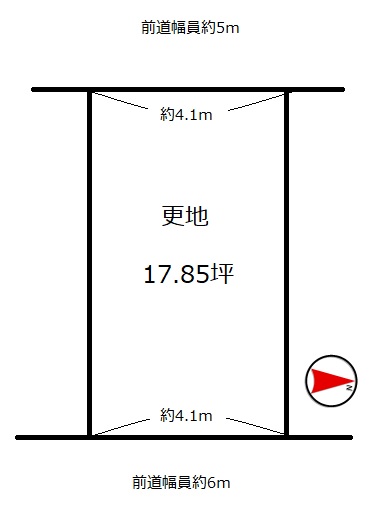 城陽市寺田深谷　≪売土地≫【6030902】
