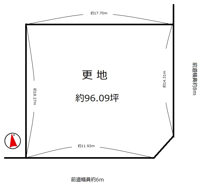 宇治市広野町新成田　≪売土地≫【6091707】