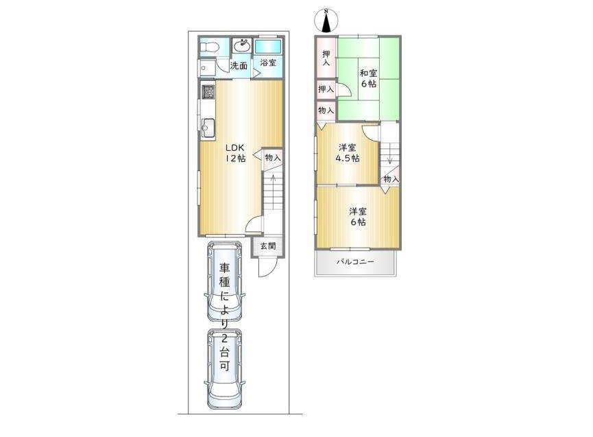 城陽市富野森山≪中古一戸建≫【7022205】