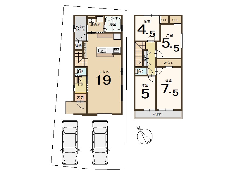 宇治市宇治大谷1号棟　≪新築一戸建≫【8033006】4399