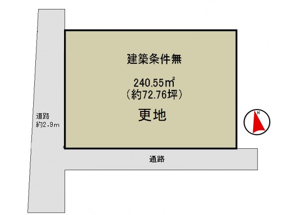 宇治市伊勢田町毛語　≪売土地≫【290515-5】