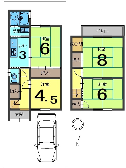 宇治市神明宮東　≪中古戸建≫【5060407】