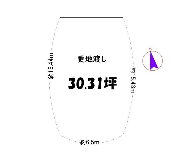 城陽市寺田北山田　≪売土地≫【6042001】