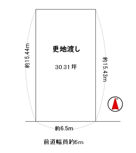 城陽市寺田北山田　≪売土地≫【6042001】