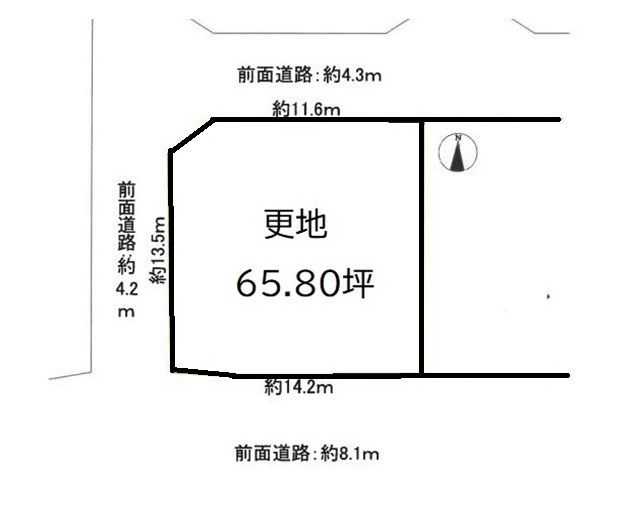 城陽市寺田樋尻　≪売土地≫【6061404】