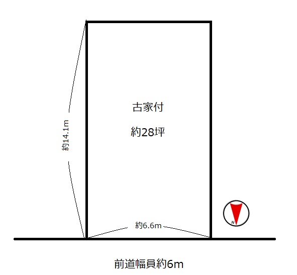 城陽市寺田今堀　≪売土地≫【6082401】