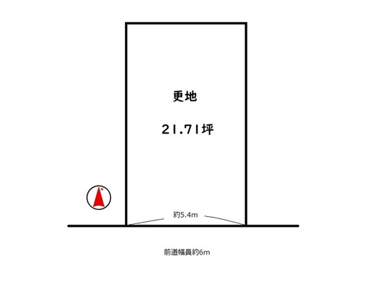 城陽市平川長筬　≪建築条件付き売土地≫【7010701】