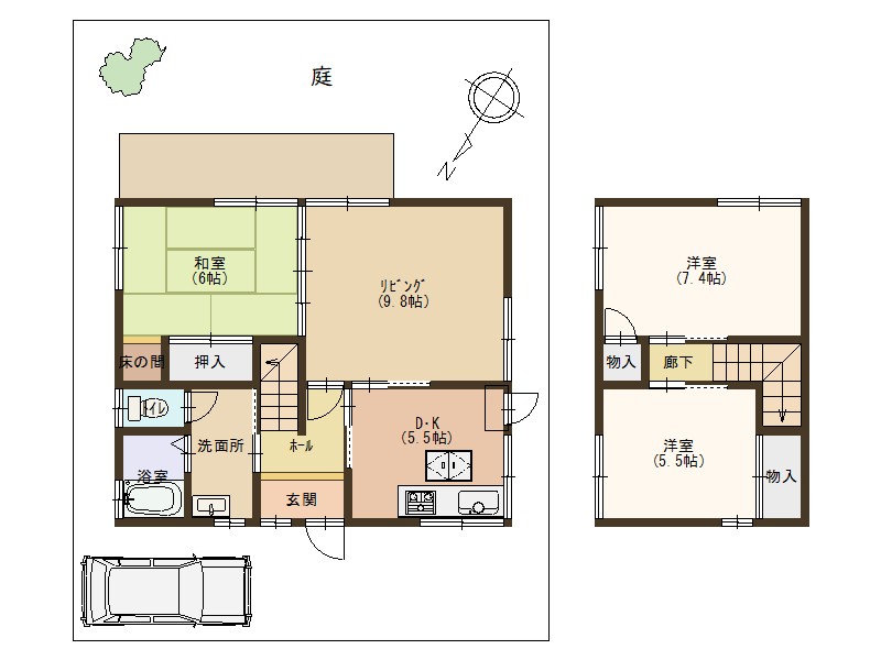宇治市広野町小根尾　≪中古戸建≫【7030802】