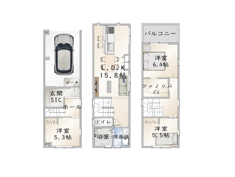 宇治市槇島町南落合≪新築一戸建≫【7031505】