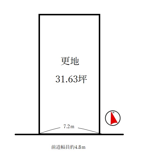宇治市木幡平尾　≪条件付き売土地≫【7111801】2200