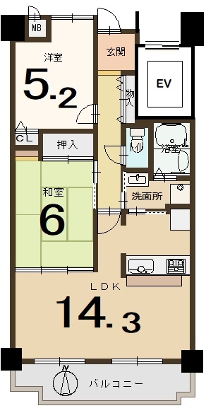 第2ユニ宇治2号館　≪中古マンション≫【6030109】