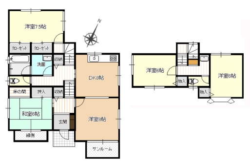 宇治市羽戸山3丁目≪中古一戸建≫【6102204】