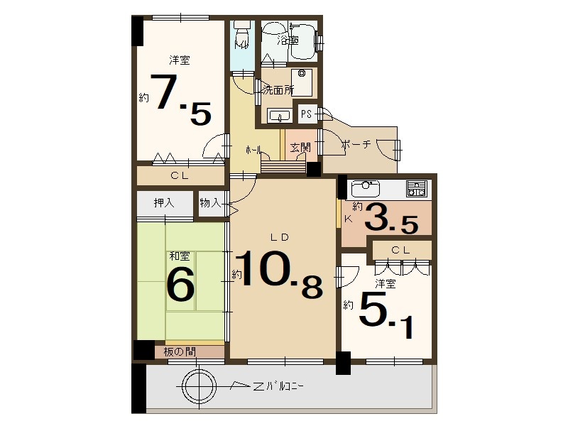 サイセリア宇治Ｂ棟　≪中古マンション≫【7050909】