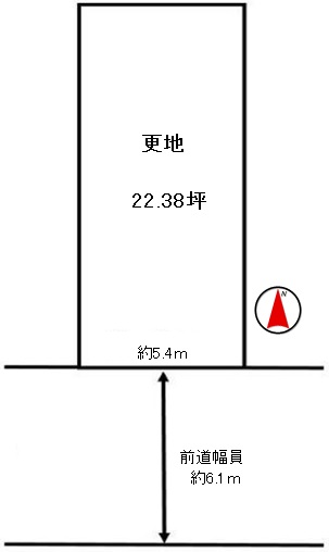 城陽市平川長筬　≪売土地≫【6090301】