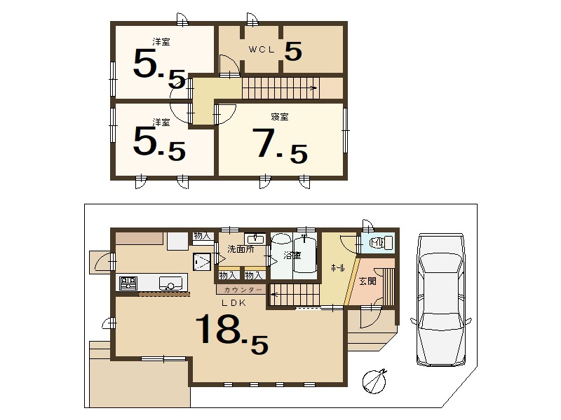 久御山町林北畑　≪中古一戸建≫【7030710】