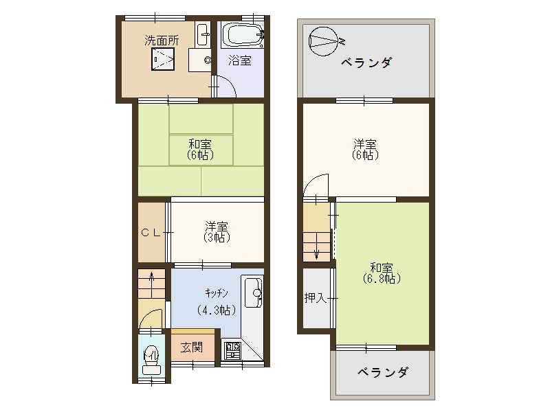 城陽市寺田樋尻≪中古一戸建≫【7061704】