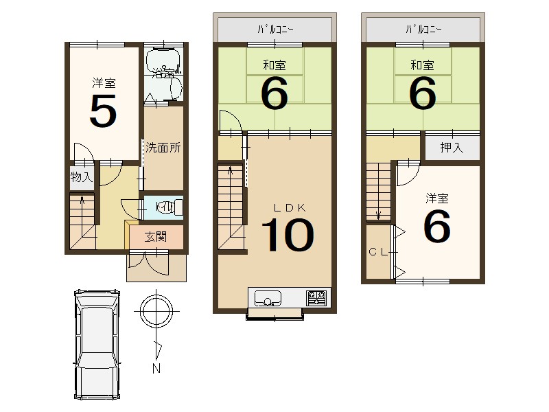 宇治市広野町東裏　≪中古一戸建≫【6072201】