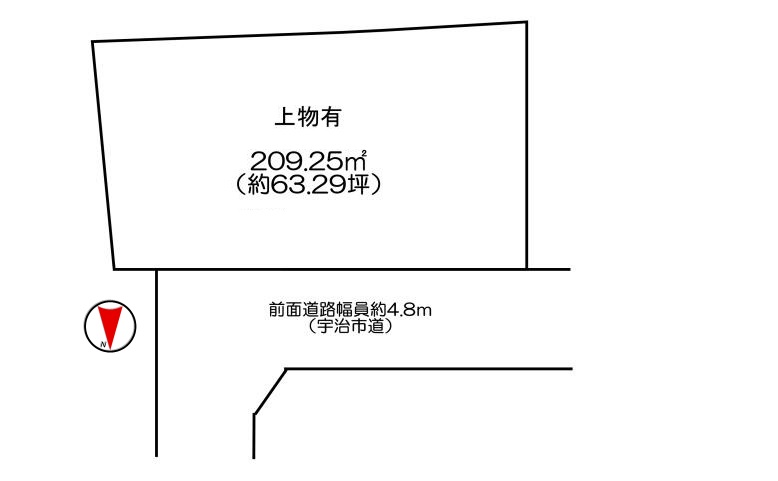 宇治市大久保町大竹　≪売土地≫【7071104】