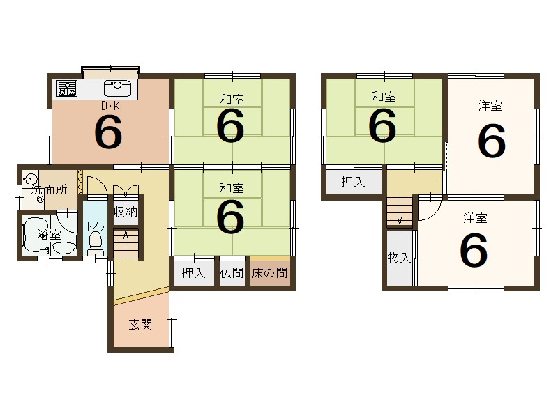 城陽市富野北垣内　≪中古一戸建≫【7090104】1780
