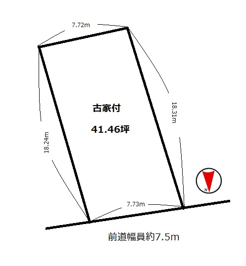 宇治市神明宮北 ≪売土地≫【7102001】1780