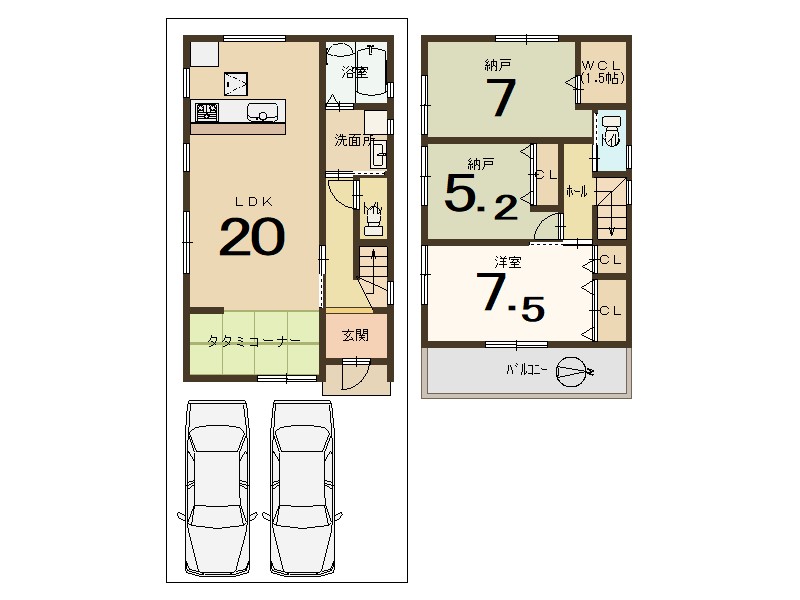 京田辺市草内八田 ≪新築一戸建≫【7102010】3580
