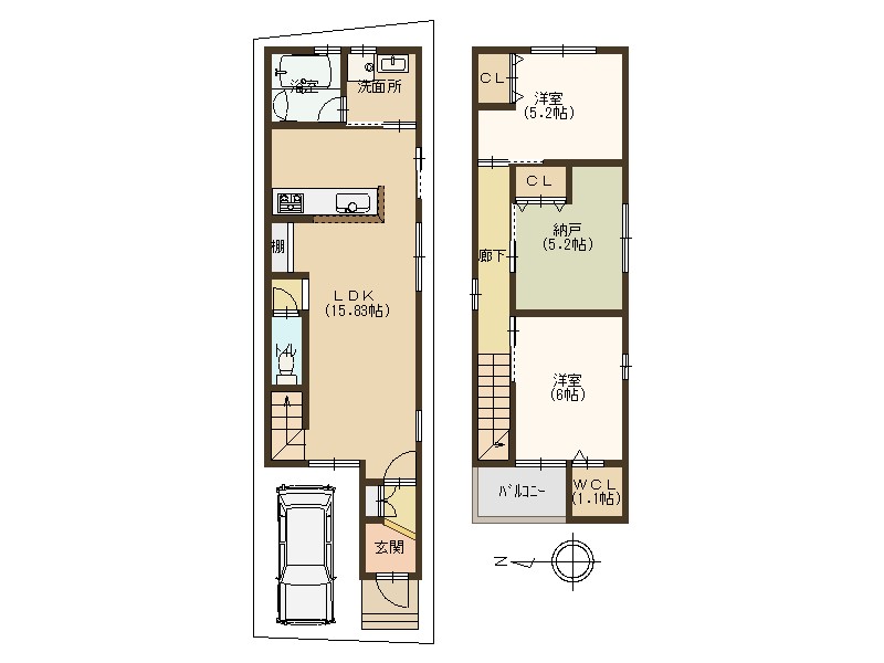 宇治市宇治矢落　≪新築一戸建≫【7112312】2699