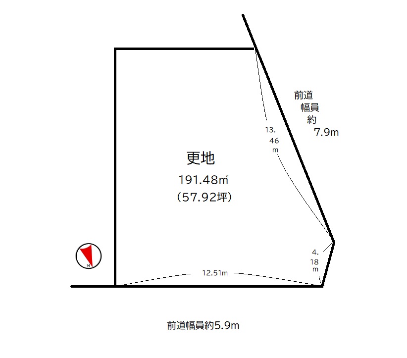 城陽市寺田大川原　≪条件付売土地≫【7080302】2420