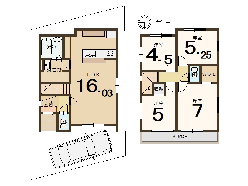 城陽市枇杷庄島ノ宮　≪新築一戸建≫【7120506】3098