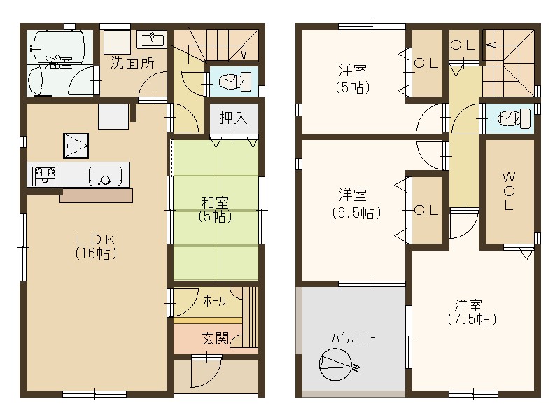 城陽市寺田市ノ久保1号棟　≪新築一戸建≫【7122003】3580