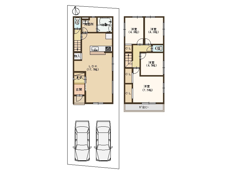 宇治市広野町丸山2号地　≪新築一戸建≫【7122114】4098