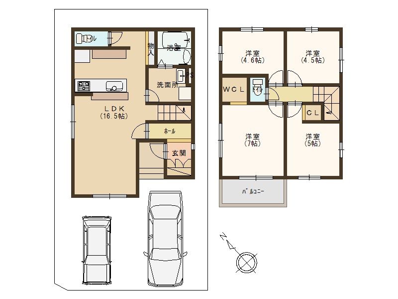 城陽市寺田深谷　≪新築一戸建≫【7103104】3498
