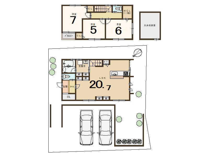宇治市宇治山本　≪新築一戸建≫【7041506】5399