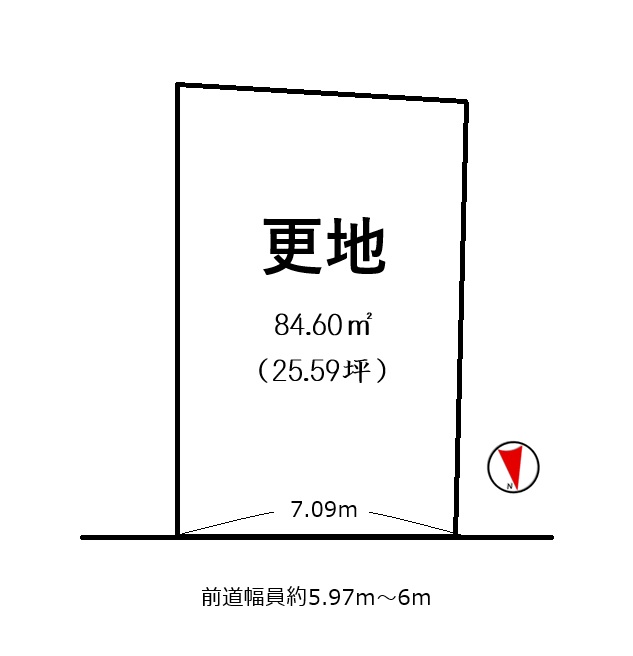 城陽市市辺五島　≪売土地≫【7051802】1300