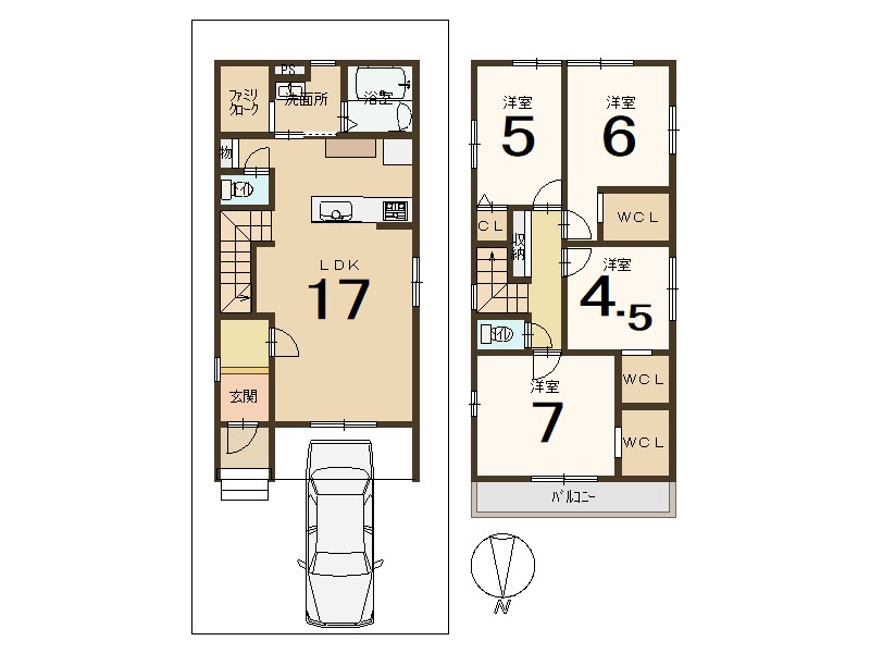 京田辺市草内八田　≪新築一戸建≫【7111606】3698