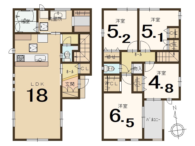 宇治市五ケ庄北ノ庄　≪新築一戸建≫【8013007】4090