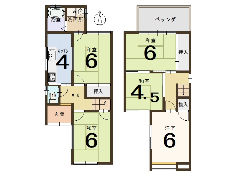 宇治市莵道車田　≪中古一戸建≫【8021004】1280