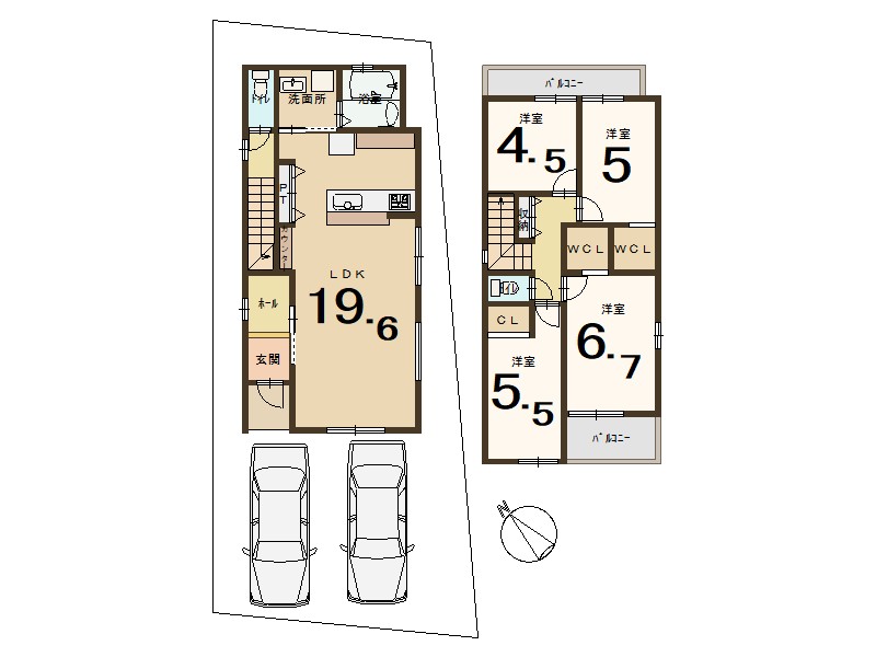 宇治市宇治大谷2号棟　≪新築一戸建≫【8033005】4399
