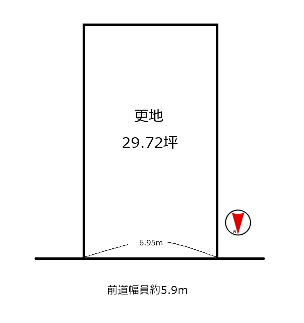 城陽市久世里ノ西　≪売土地≫【8030304】2000