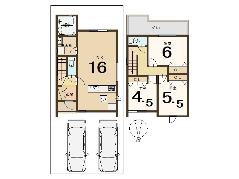 宇治市木幡御蔵山1号棟　≪新築一戸建≫【8031308】3298