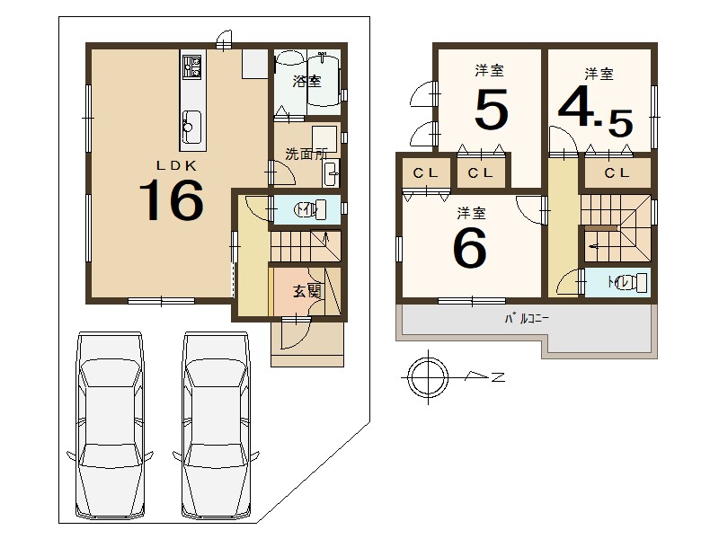 宇治市木幡御蔵山2号棟　≪新築一戸建≫【8031310】3398