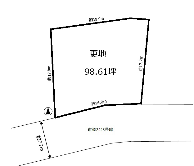 城陽市寺田宮ノ谷　≪売土地≫【8032904】2980