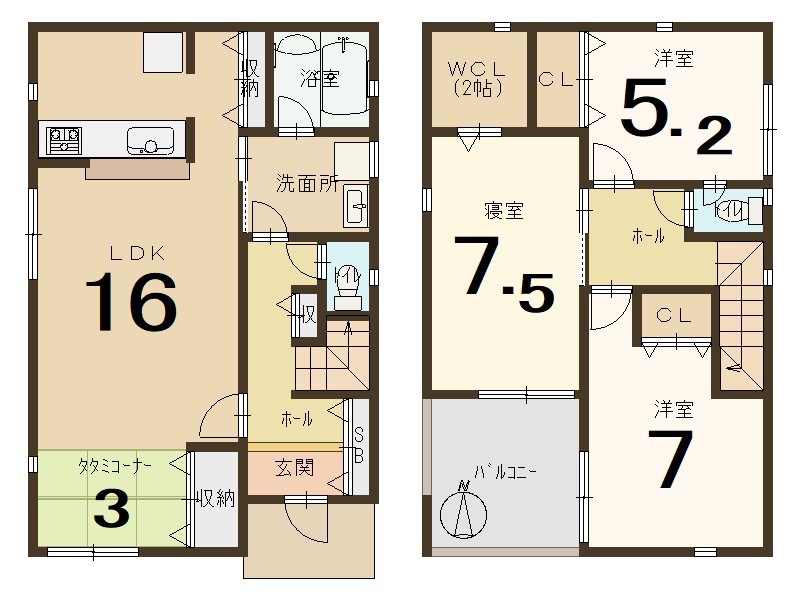 宇治市五ケ庄三番割1号棟　≪新築一戸建≫【8033002】3480