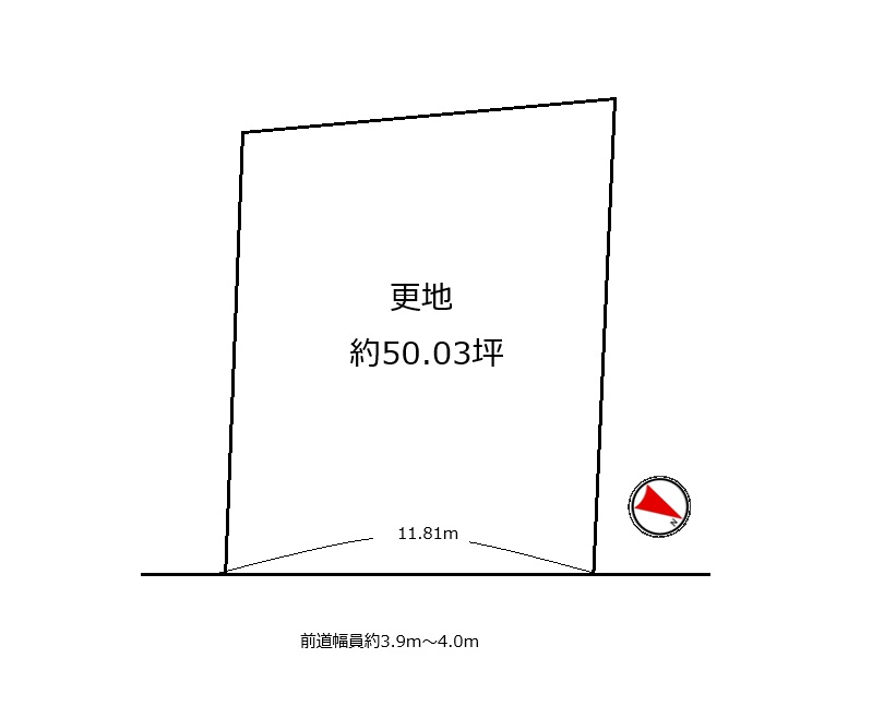 宇治市羽拍子町1号地　≪売土地≫【8040405】2850