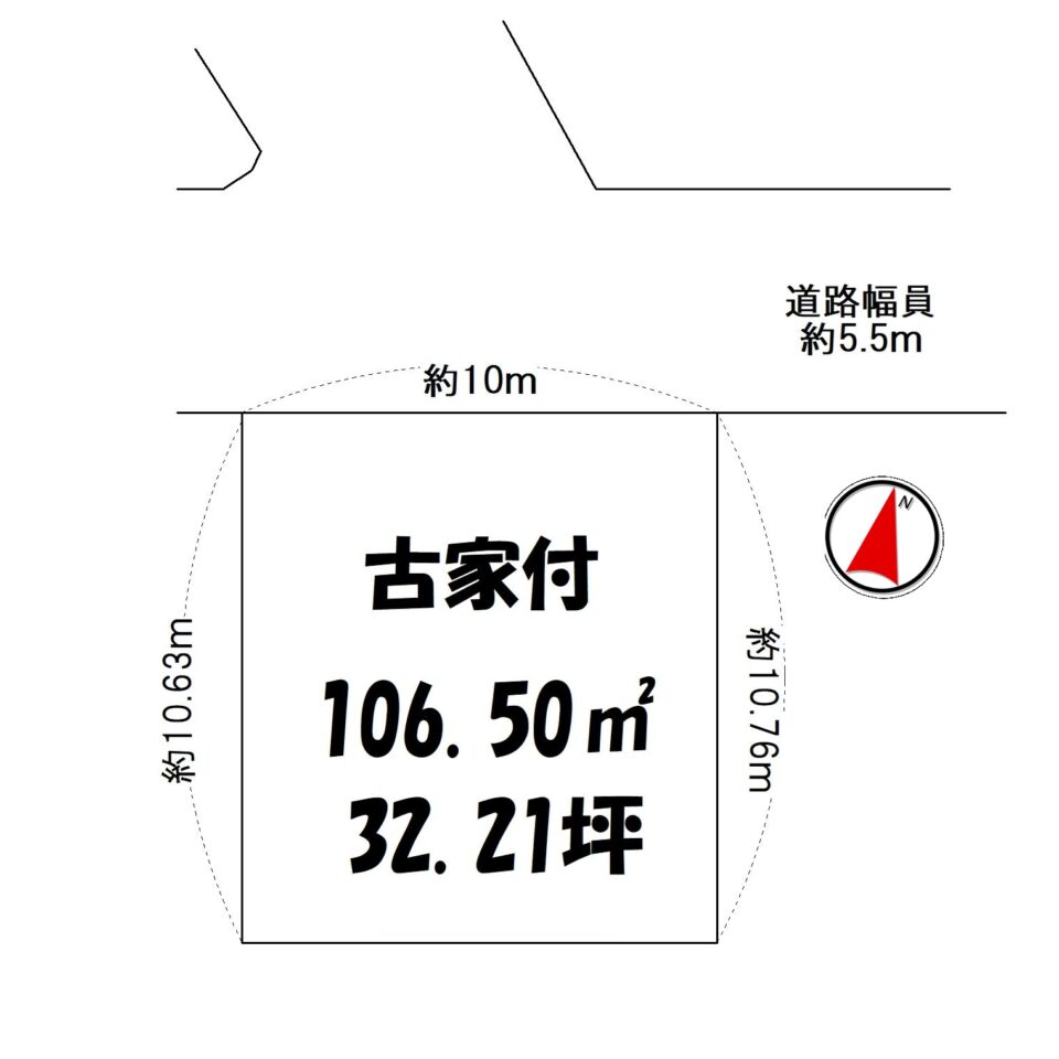 城陽市枇杷庄島ノ宮　≪売土地≫【8041706】1480