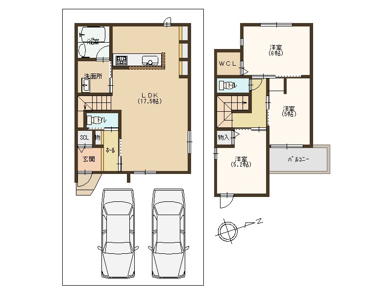 宇治市木幡平尾　≪新築一戸建≫【8042503】3929