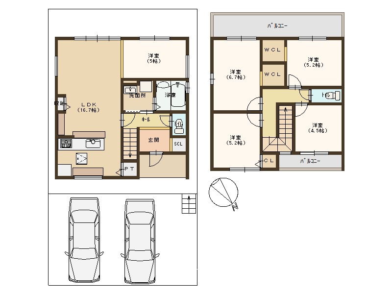 宇治市明星町3丁目1号地　≪新築一戸建≫【8042703】4499