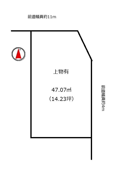 城陽市平川中道表　≪売土地≫【8052301】980