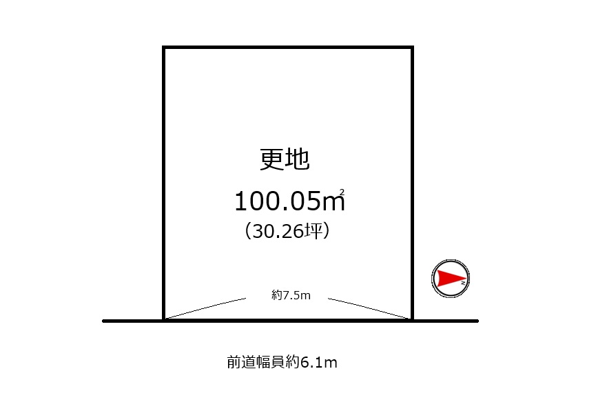 城陽市富野堀口　≪売土地≫【8031302】1398